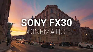 Sony FX30 – Cinematic Video Footage, Prague (4K, 24 fps)