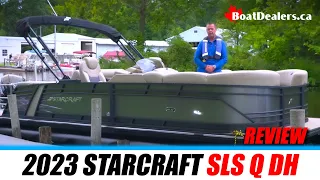 2023 Starcraft SLS Q DH #pontoon #boatreview