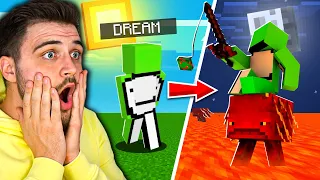 EVOLUTIA lui DREAM pe MINECRAFT ! (MEGA INSANE)