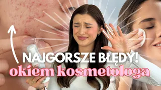 10 największych PIELĘGNACYJNYCH GRZECHÓW! TO powoduje trądzik na plecach! 👄🫢 | KOSMETOLOG POLECA