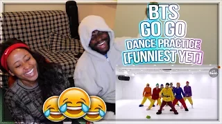 BTS | FUNNIEST DANCE PRACTICE!! | 방탄소년단 Halloween ver GOGO DANCE PRACTICE | REACTION!!!