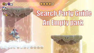 Search Party Guide - An Empty park - Shining falls | Super Mario Bros. Wonder