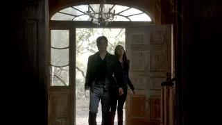 TVD 3x10 - Elena and Damon talk to Stefan, he doesn't want to give Klaus the coffins back | HD