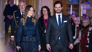 Princess Sofia of Sweden at Christmas concert in Stockholm