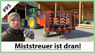 #95 - Miststreuer reparieren I Deutz Fahr DS 350 I John Deere 6320