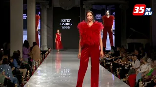 «Красный бархат» и «Изумрудную роскошь» показали череповчанки на неделе моды в Москве