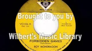 FORBIDDEN GAMES - Boy Mondragon