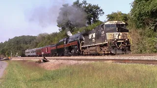 N&W 611 Travels to the Buckingham Branch   9/14/23