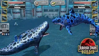 MEGALODON SHARK VS LEVIATHAN - AQUATIC TOURNAMENT | Jurassic Park Builder