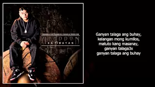Abaddon - Ganyan Talaga Ft. Vlync (With Lyrics)