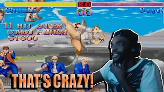 THESE COMBOS ARE CRAZY!!! - SMUG REACTS TO Super Street Fighter II Turbo COMBOS