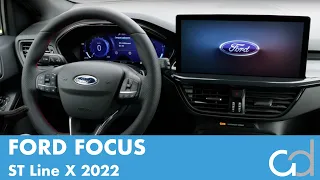 Ford Focus 2022 ST Line X Facelift interno - Dashboard e comandi nella nuova versione digitale 2022