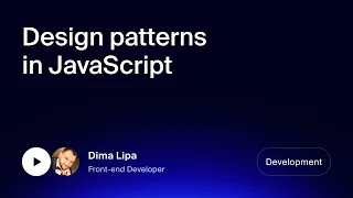 Освойте шаблоны проектирования JavaScript Master ✦ JavaScript Design Patterns