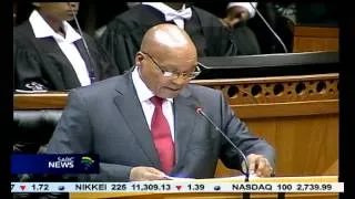 President Jacob Zuma has pleaded with opposition parties in Parliament