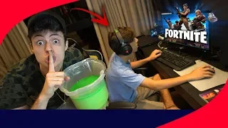 24 HORAS IRRITANDO UM JOGADOR DE FORTNITE! (O PAIN FICOU BOLADO)