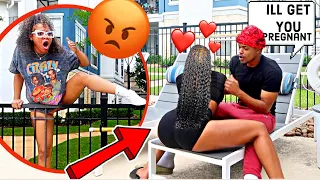 MY GIRLFRIEND CAUGHT ME CHEATING WITH MY THICK SIDE CHICK *WE BROKE UP*