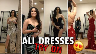Every Dress Valkyrae tried on for the Streamer Awards