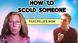 How To "Scold" in Chinese, feat. Felix's mom : Learn to speak Mandarin Chinese with Domino