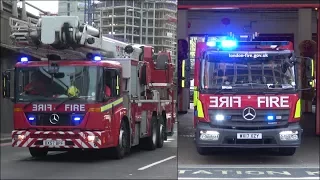 Fire engines and trucks responding - BEST OF 2017