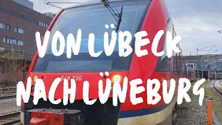 Führerstandsmitfahrt von Lübeck Hbf nach Lüneburg [Germany - Train cab ride]