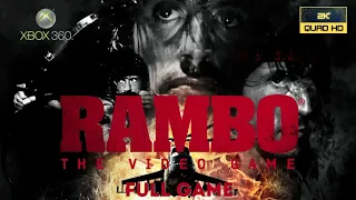 Rambo: The Video Game | Full Game | No Commentary | Xbox 360 | 1440P