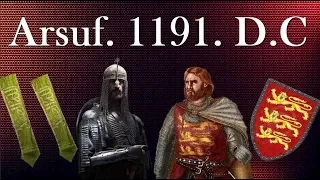 Batalla de Arsuf. 1191. D.C. Ricardo Corazón de León vs Saladino. Mini Documental.