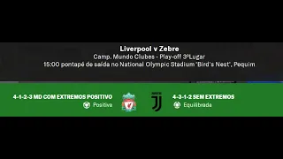 Football Manager 2020 Touch FINAL MUNDIAL DE CLUBES LIVERPOOL  X  JUVENTUS