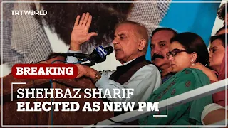 Pakistani Parliament elects opposition leader Shehbaz Sharif as new PM