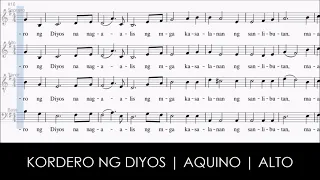 Kordero ng Diyos | Aquino | Alto