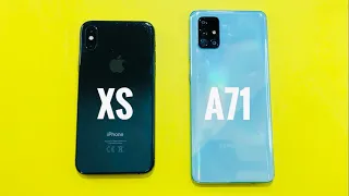 iPhone Xs vs Samsung Galaxy A71