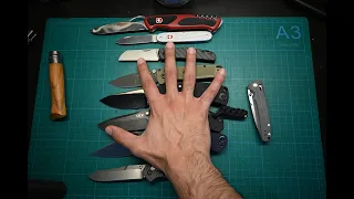 أفضل 10 سكاكين للحمل اليومي بالنسبة لي 😍top ten edc knives