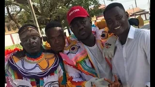 Kofi Kinaata & Ayesem spotted @ Masquerade Carnival in Takoradi