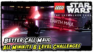 Lego Skywalker Saga Better Call Maul All Minikits and Level Challenges