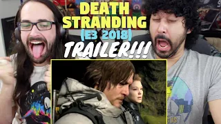 DEATH STRANDING - E3 2018 4k TRAILER REACTION & REVIEW!!!