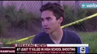 Soy boy David Hogg changes the number of his sister's friends 'supposed' deaths