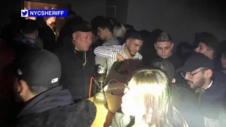 NYC authorites shut down illegal club with 160 people inside