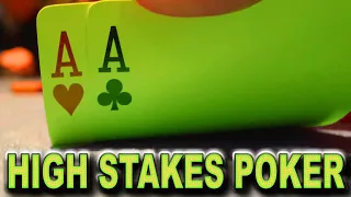 $25,290 Pot In High Stakes Poker Game