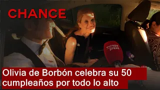 Olivia de Borbón celebra su 50 cumpleaños por todo lo alto