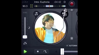 Kim Taehyung singing "Euphoria"