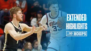 Purdue at Illinois | Extended Highlights | Big Ten Men's Basketball | March 5, 2024