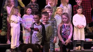 'Pajama Party' - Amery Lien Elementary 1st Grade Concert; April 4, 2024