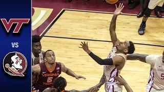 Virginia Tech vs. Florida State Men's Basketball Highlights (2016-17)