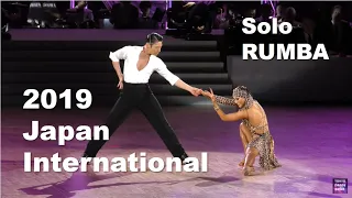 4K STEREO | Final All with Basic Rumba | 2019 WDC World Super Series in Tokyo | Professional Latin
