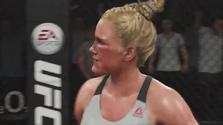 EA SPORTS UFC 3  Rousey vs Holm  UFC 193  2015