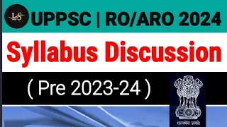 UPPSC RO ARO Syllabus 2023-24 in Hindi | Exam pattern | Pre Strategy | #livingstoneclasses #roaro