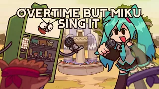 Overtime but Miku sings it. (VS regular show mod) - FNF