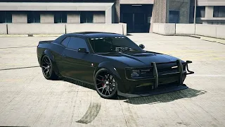 Gauntlet Intercepter (Dodge challenger hellcat) Gta5 Online Gameplay