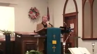 My papa singing today at church