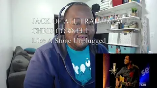 Chris Cornell - Like a Stone Acoustic Live (Unplugged Sessions @ AOL) Music Video REACTION!!!!