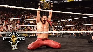 Shinsuke Nakamura captures the NXT Title from Samoa Joe: NXT TakeOver: Brooklyn II, on WWE Network